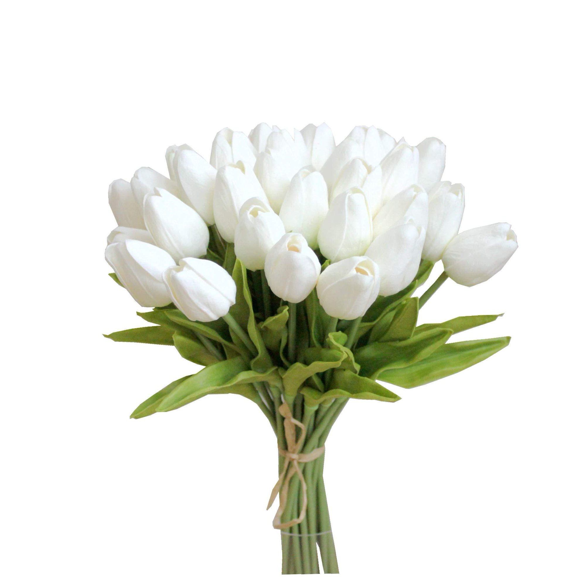 Mandy's 28pcs Black Artificial Latex Tulips for Party Home Wedding Decoration | Walmart (US)