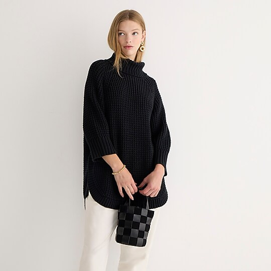 Turtleneck Poncho | J. Crew US