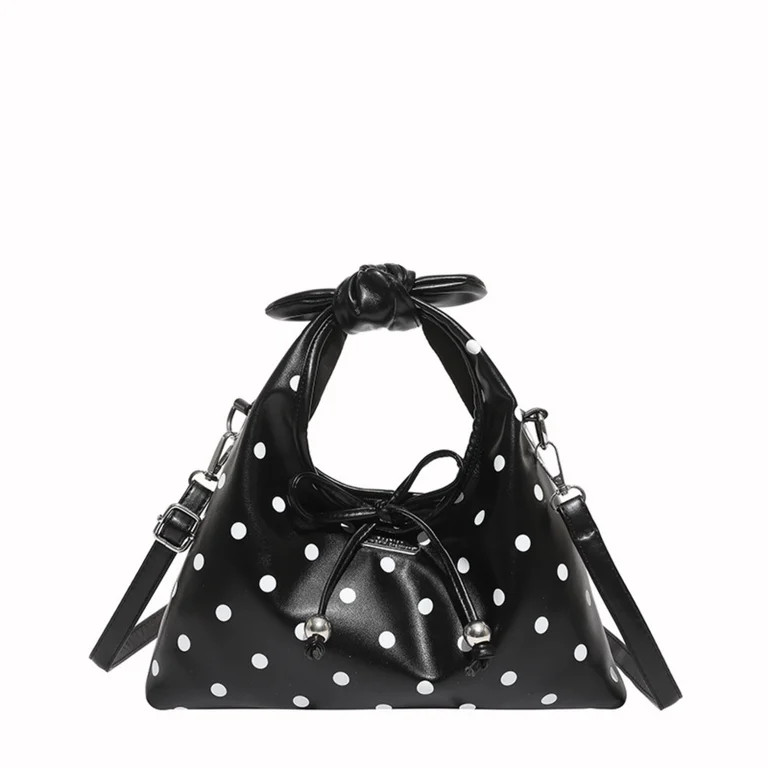 Generic Polka Dot Tote Bag for Women 2026 Lightweight Crossbody Purse 2-in-1 Handheld Shoulder Ba... | Walmart (US)