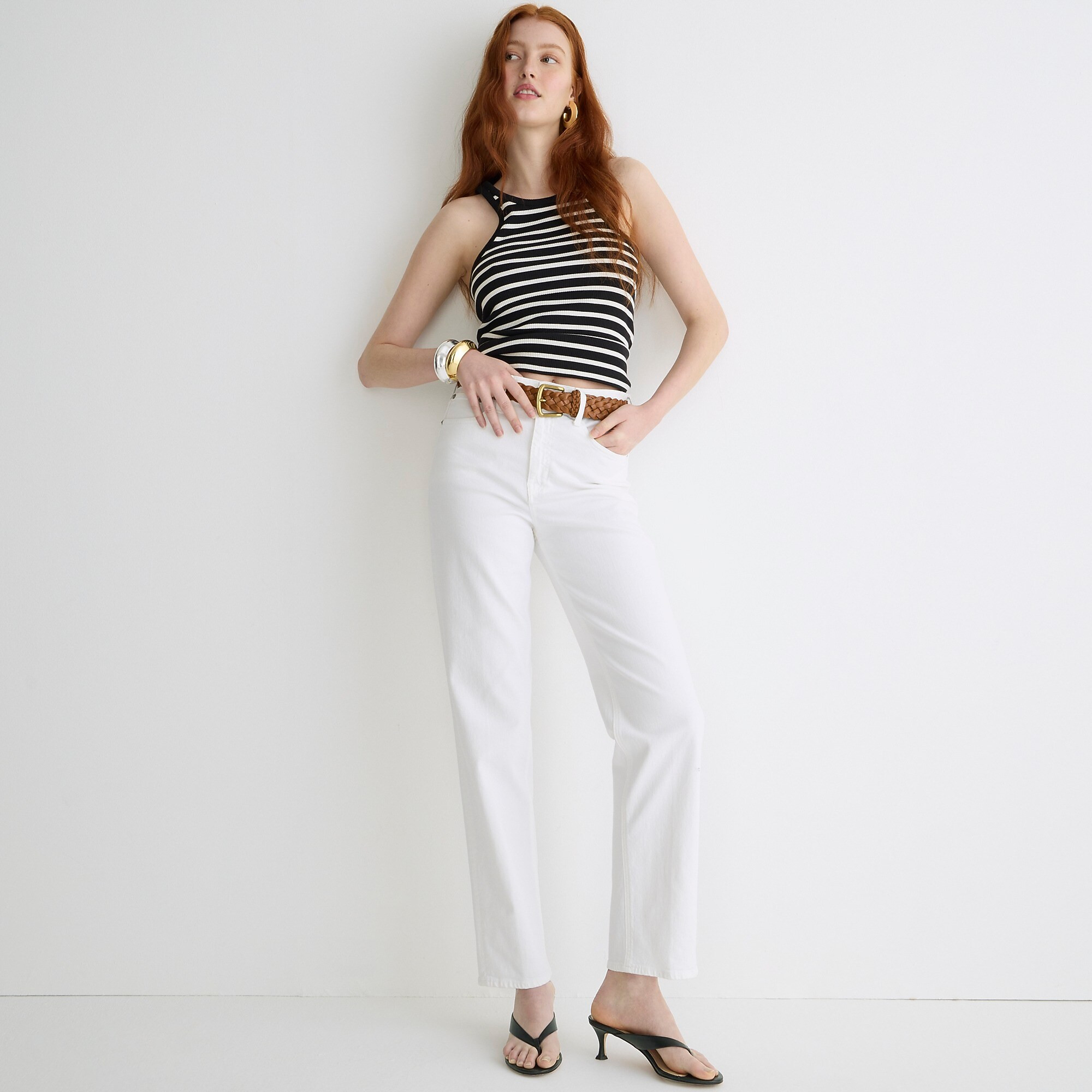 Tall '90s vintage slim-straight jean in White wash | J. Crew US