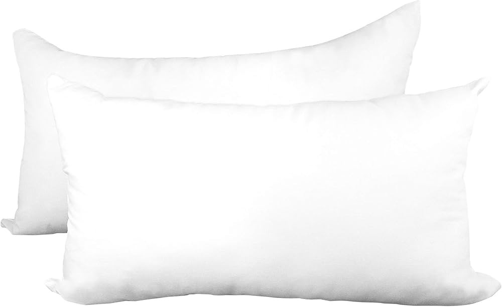 Pillow Insert 14" x 24" Polyester Filled Premium Fabric Cover (2 Pack) | Amazon (CA)