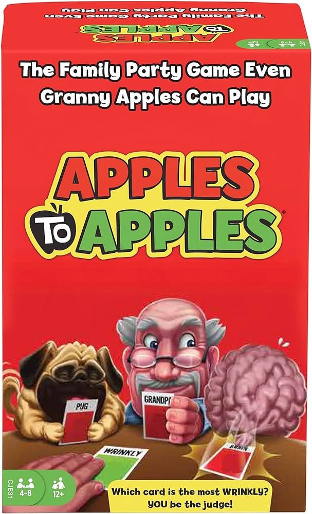 Apples to Apples Card Game, Family Game for Game Night with Family-Friendly Words to Make Crazy C... | Amazon (CA)