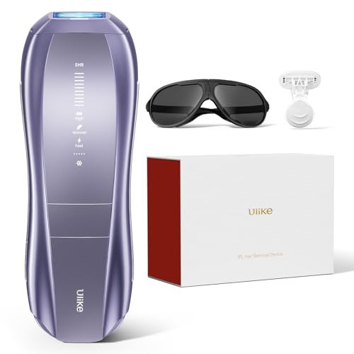 Ulike Laser Hair Removal Device Air 10 Ipl Gift for Women and Men, Ice cool and Permanent hair Reduction for Nearly Painless, Dual Lights, Skin Sensor & USHR Mode Hair Removal in 10mins from Home | Amazon (US)