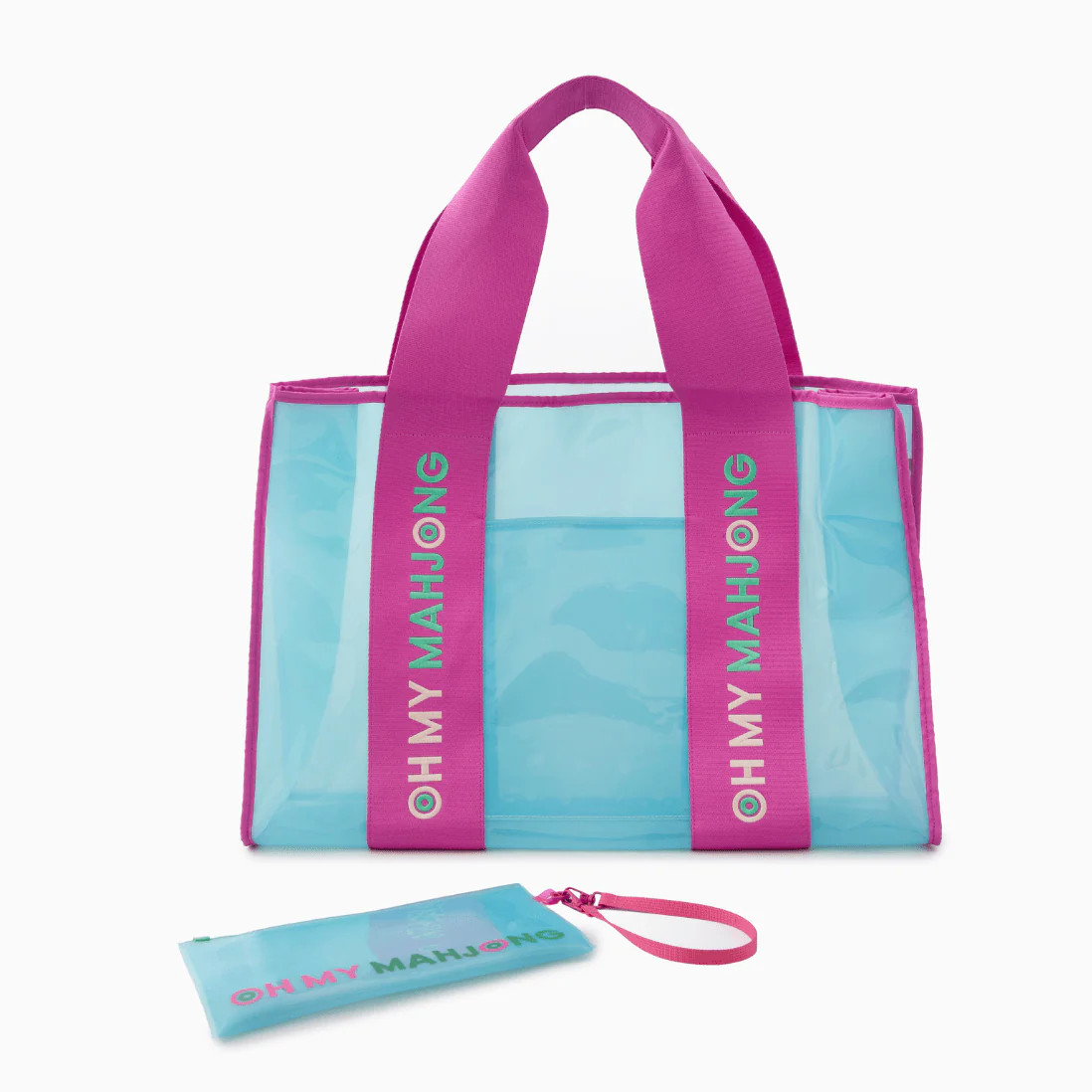 Blue Beach Bag | Oh My Mahjong