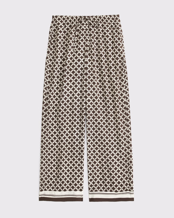 Drapey Wide Leg Pull-On Pant | Abercrombie & Fitch (US)