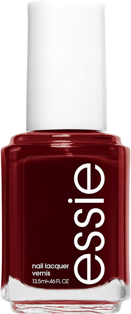 essie nail polish, vegan, glossy shine finish, salon quality formula, bordeaux, red, 13.5ml | Amazon (CA)