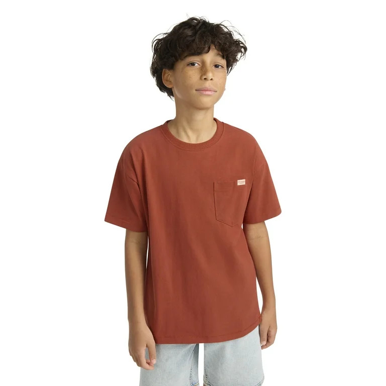 Levi Strauss Signature Boys Lived In Pocket Tee, Sizes 4-18 | Walmart (US)