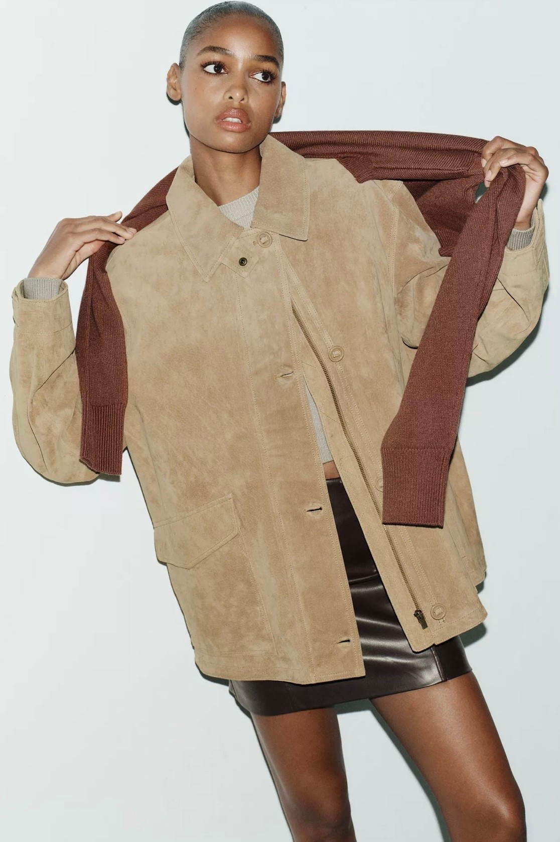 The viral Zara suede jacket in this colourway 🫶🏼

#LTKautumn #LTKeurope #LTKuk