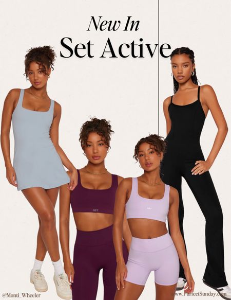 New from Set Active! 
Loving the new colors and styles. 

Activewear, fitness apparel, workout sets, onesie. 


#LTKfitness #LTKfindsunder100 #LTKGiftGuide