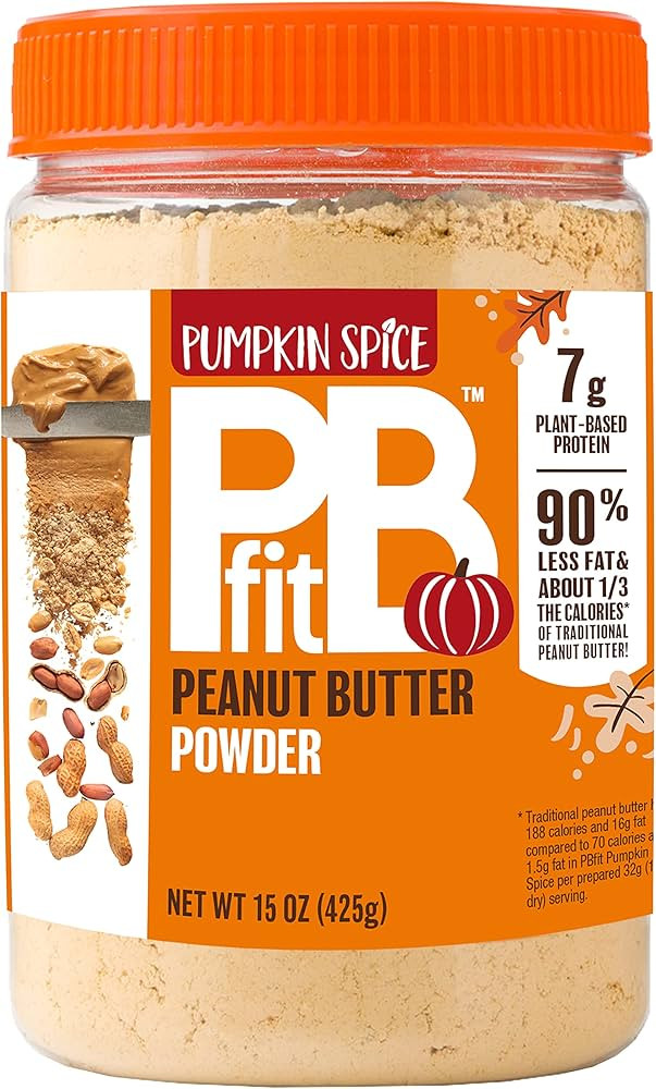 PBfit Pumpkin Spice All-Natural Peanut Butter Powder, Powdered Peanut Spread From Real Roasted Pr... | Amazon (US)