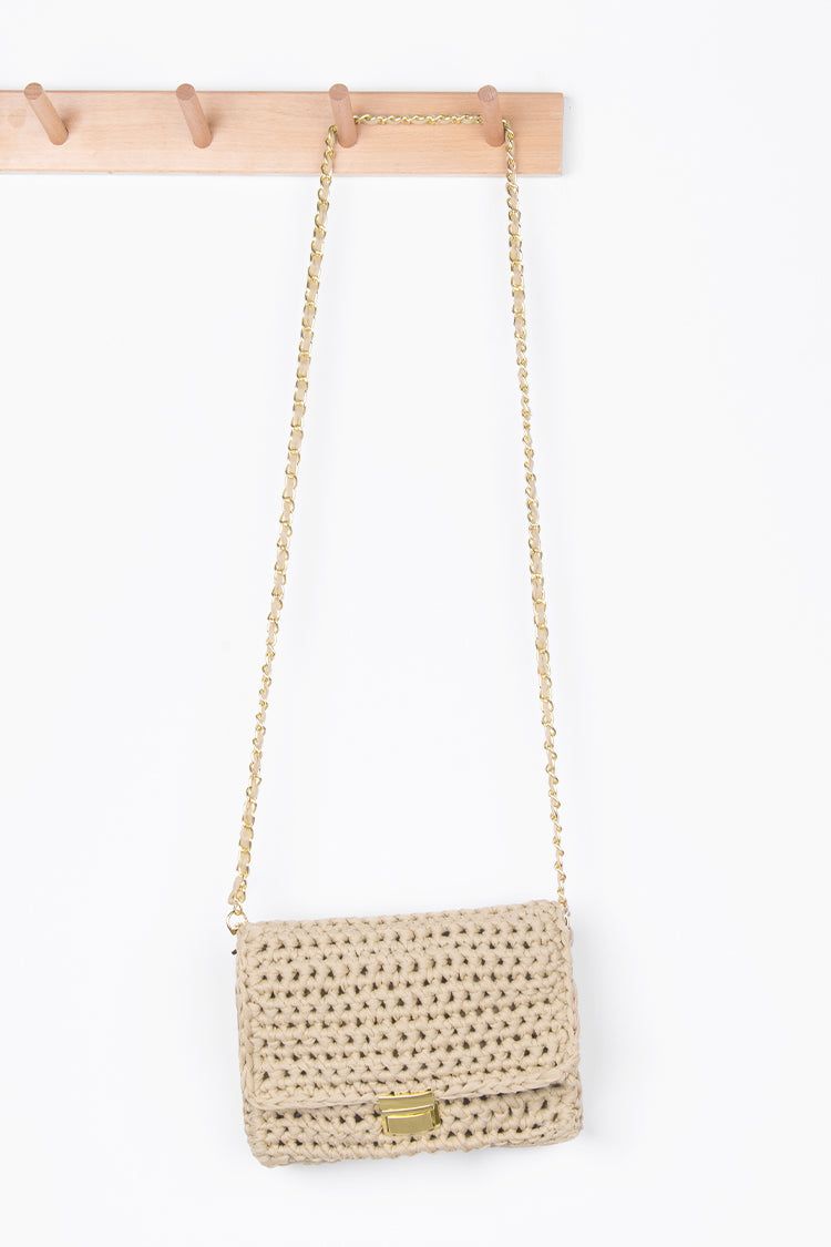 Bova Small Chain Braided Shoulder Bag | Cupshe