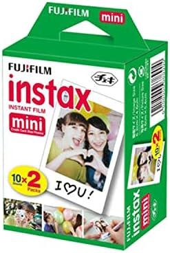 Fujifilm INSTAX Mini Instant Film 2 Pack = 20 Sheets (White) for Fujifilm Mini 8 & Mini 9 Cameras... | Amazon (US)