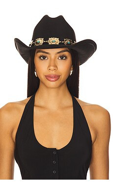8 Other Reasons Violet Cowboy Hat in Black from Revolve.com | Revolve Clothing (Global)