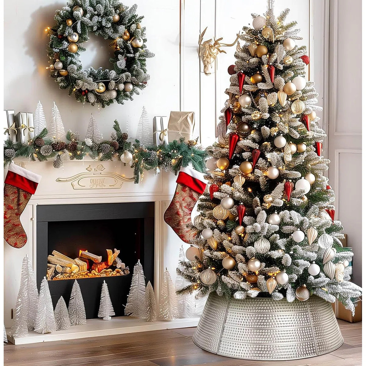 Christmas Tree Collar,Christmas Tree Collar Skirt Base Stand Protection | Wayfair North America