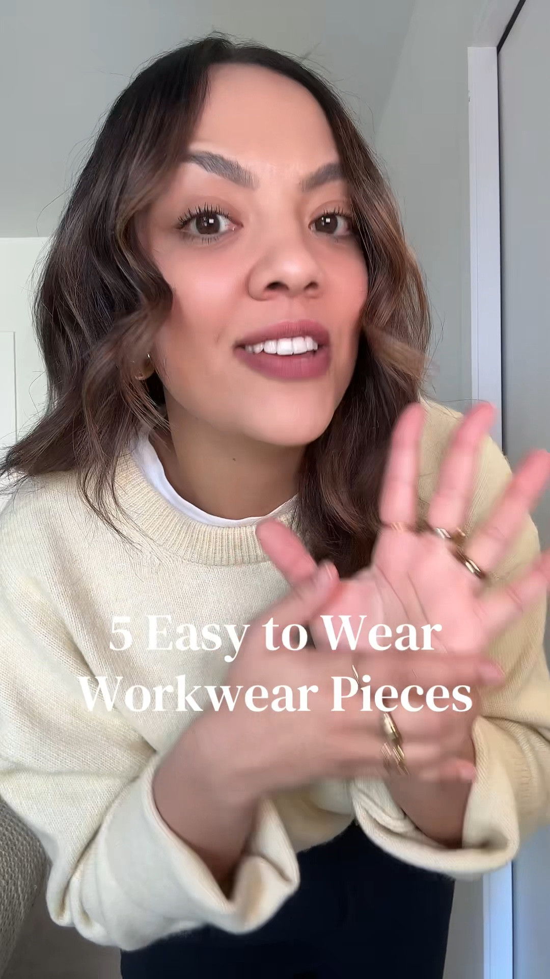 My top five easy to wear workwear pieces!

1. The Aritzia effortless pants. A high-rise tailored pair of pants. These come in several colors, I have a size 10.

2. The Aritzia Lodge pants. A pull-on pair of tie-front trousers, they are very easy to wear and don’t need to be ironed. I have a size medium.

3. A blazer. Blazers are easy to wear and throw on over a simple base and look put together and professional.

4. An easy to wear a jacket. This is the Aritzia Society shirt, jacket in long, currently on the website. They only have the cropped version so I’ve linked some other options.

5. The Aritzia twirl skirt. A mid length pleated skirt, I have a size medium.


#LTKworkwear #LTKcanada #LTKstyletip
