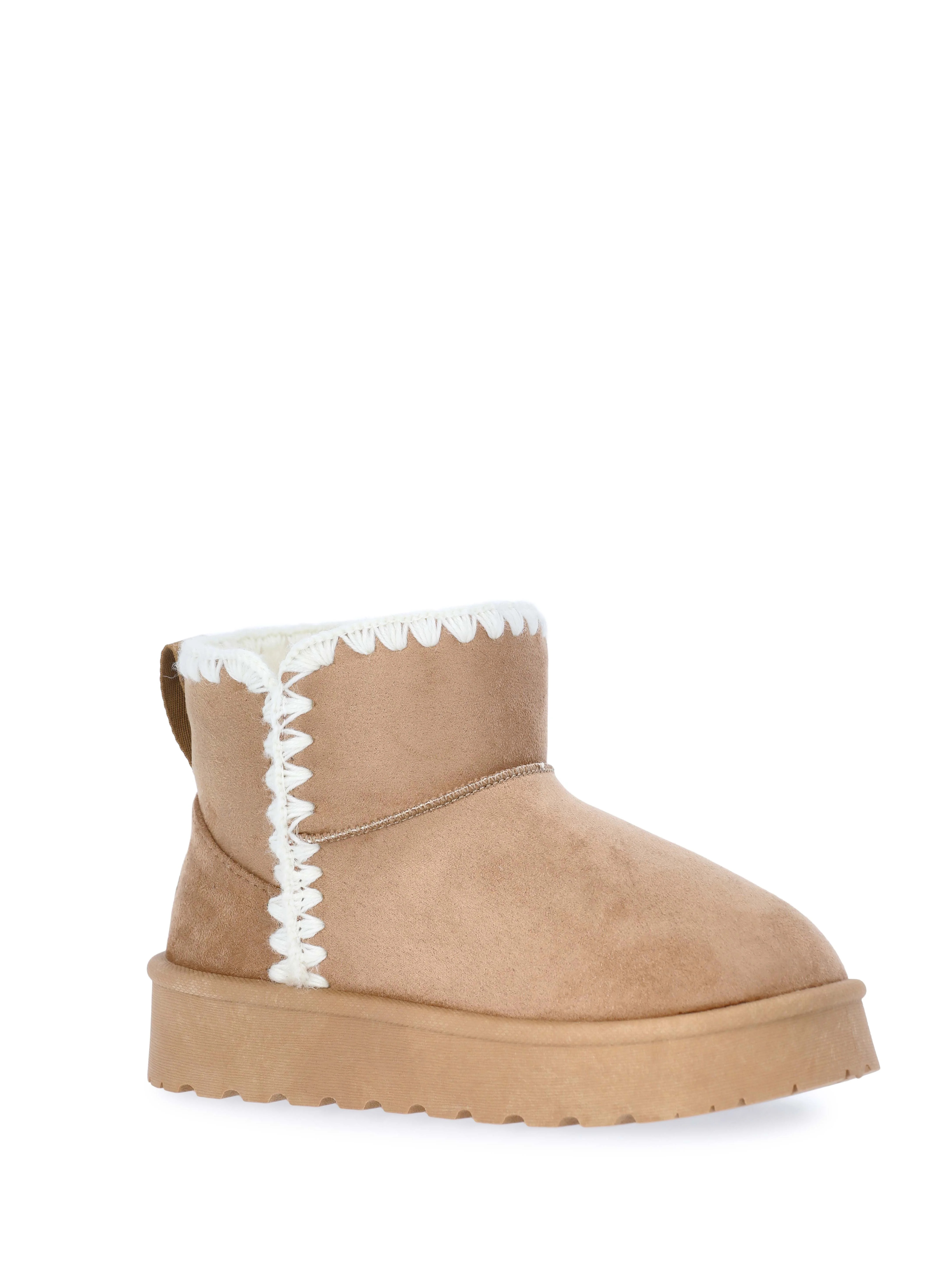 Pawz Little & Big Girls Platform Cozy Boots | Walmart (US)