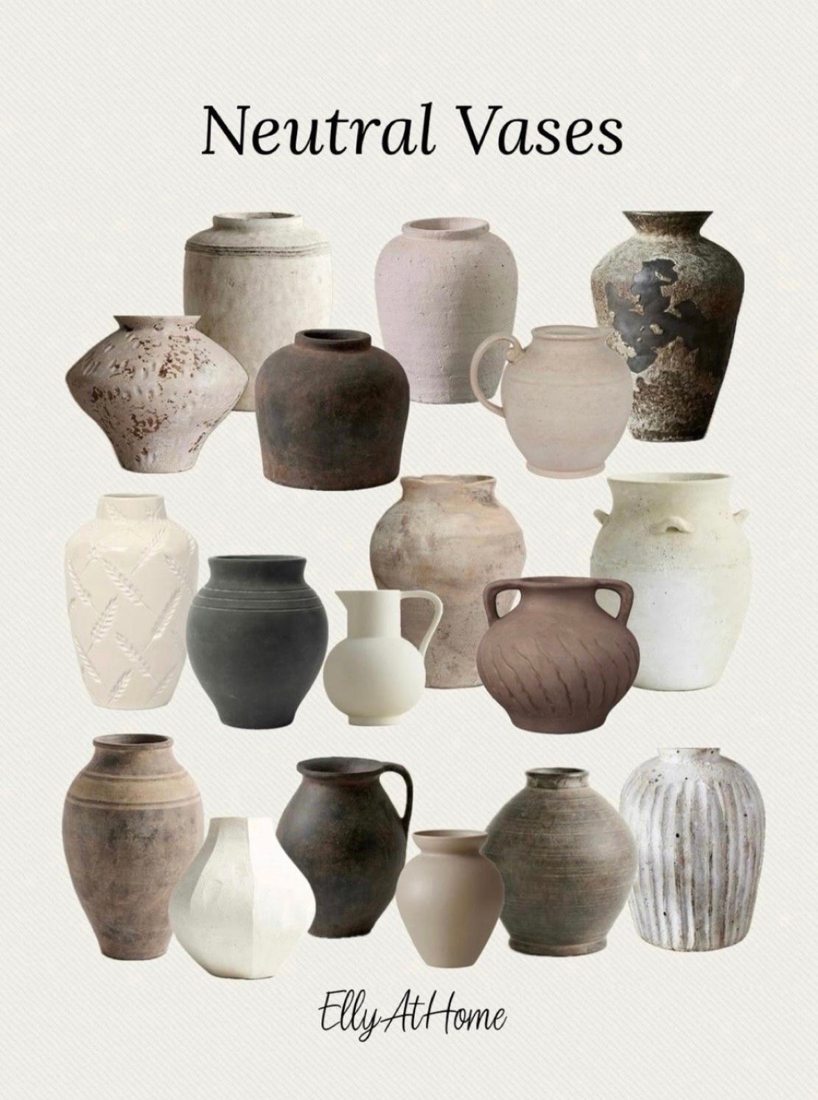 Neutral, rustic, textured vases for styling all year. Some selections are new collections, some are favorites! Perfect for fall, fresh florals. @Target  @Pottery Barn   @Wayfair  @Crate & Barrel    Amazon home

#LTKHome #LTKSaleAlert