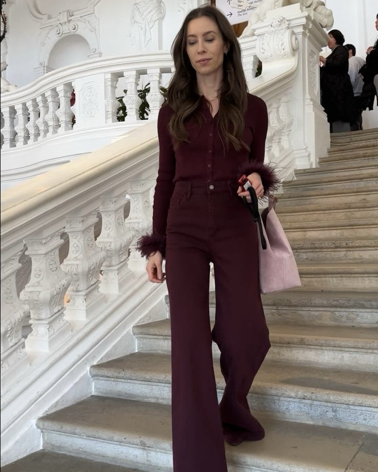 I choose structure over statement pieces.

A monochrome look creates clarity. Tailored trousers lengthen the line. Subtle texture at the cuff adds interest without overwhelming the silhouette.

This is the kind of outfit that works in elevated spaces because it feels deliberate.

Everything I am wearing is linked.

#LTKTall #LTKootd #LTKWorkwear