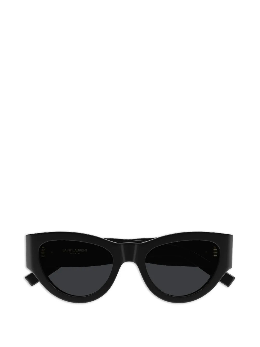 Saint Laurent Eyewear oval-frame Sunglasses | Black | FARFETCH | Farfetch Global