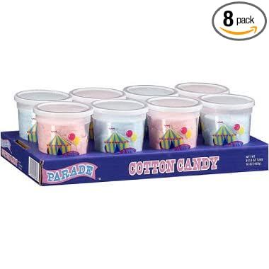 Parade Cotton Candy - 8/2oz tubs | Amazon (US)