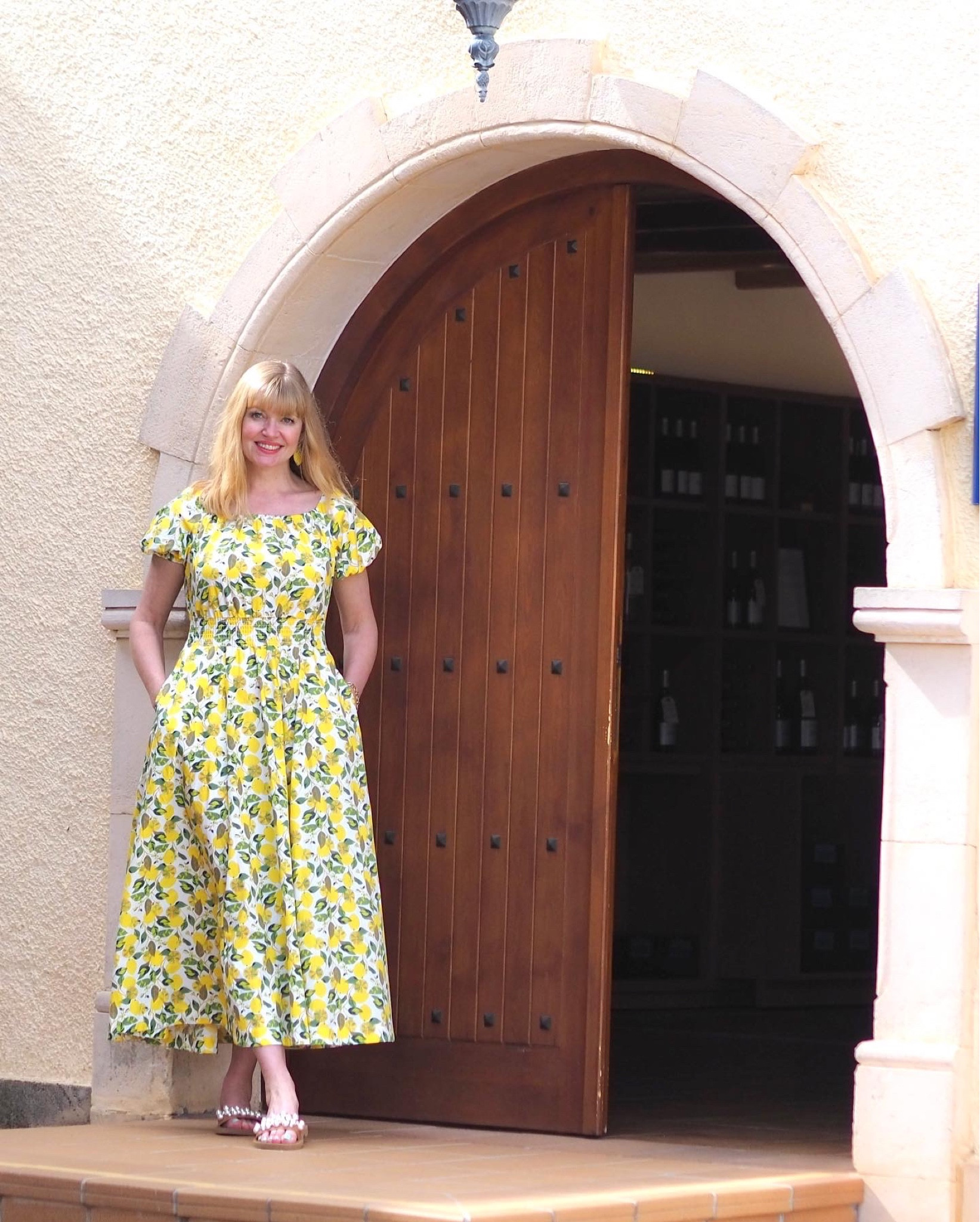 Lemon print maxi dress by Boden 

#LTKunder50 #LTKSeasonal