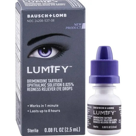 2 Pack - Lumify Redness Reliever Eye Drops 0.08 oz | Walmart (US)