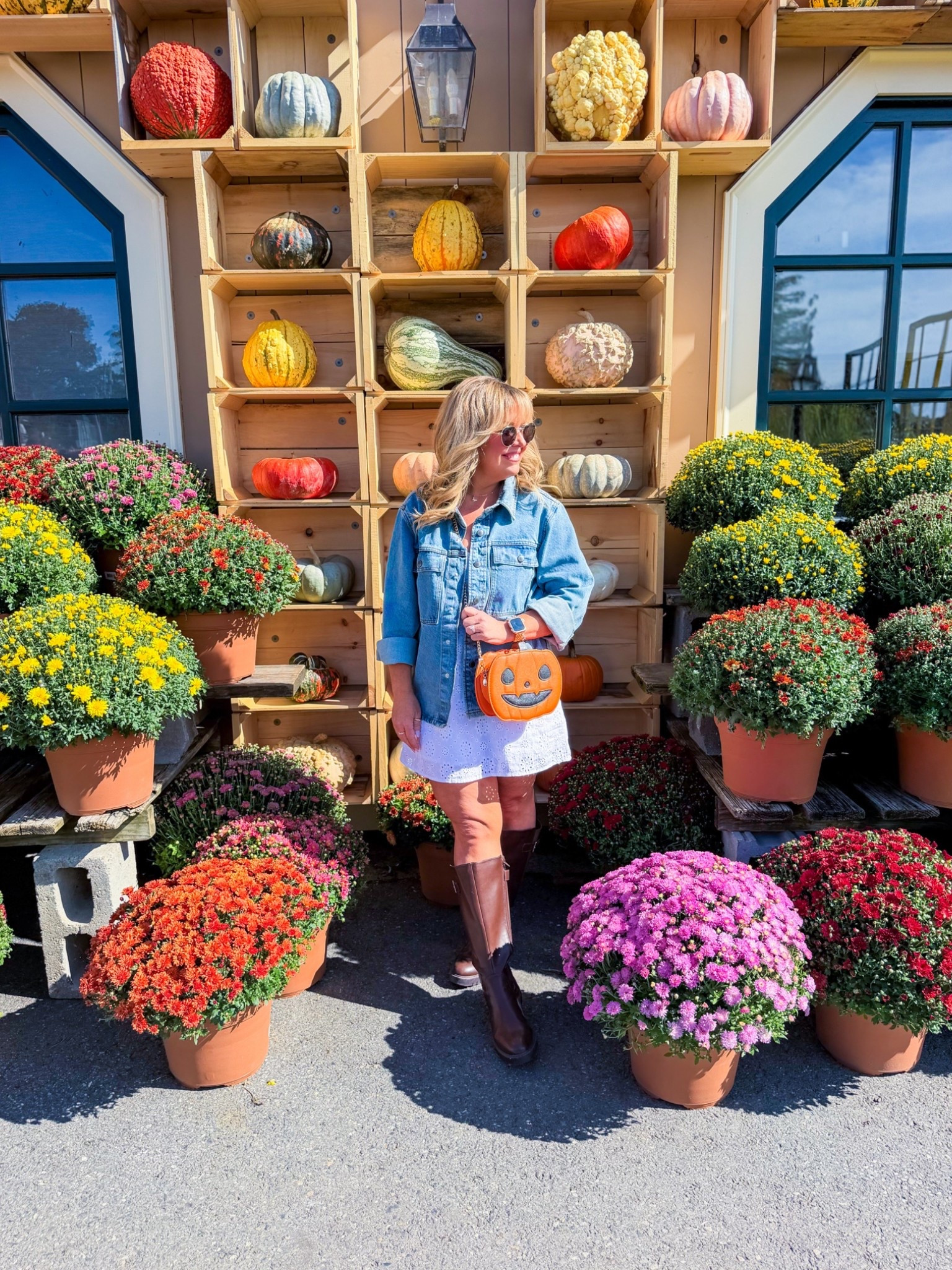 Wilson Farm in Lexington, MA was gorgeous! 

#fall #falloutfit #pumpkinpatch

#LTKootd #LTKOver40 #LTKSeasonal