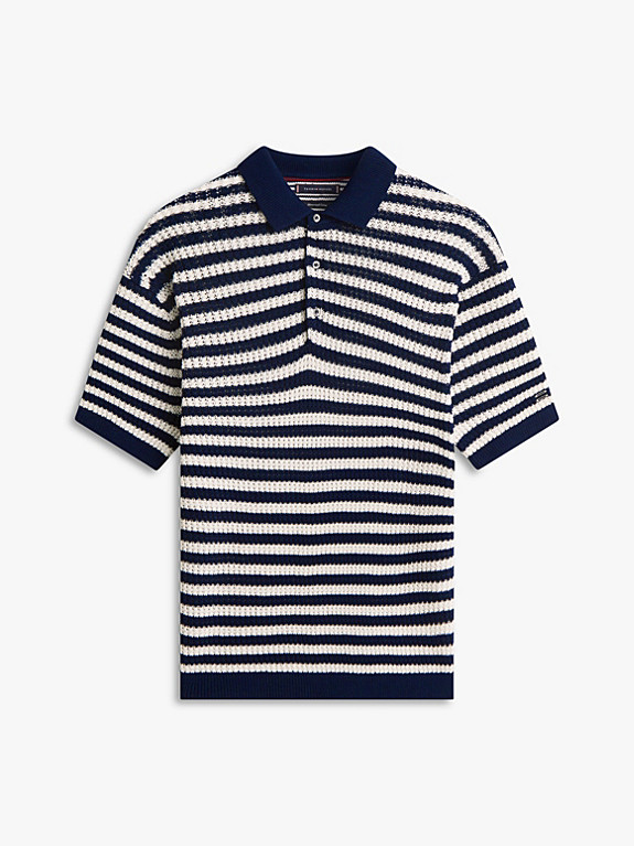 Smart Casual gestricktes Relaxed Fit Poloshirt | Tommy Hilfiger (DE)
