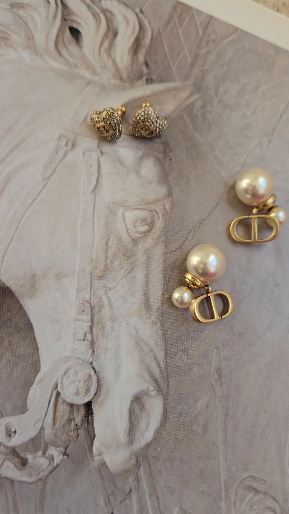 Repurpose, jewelry, gold earrings, rhinestone, pearl.

#LTKWedding