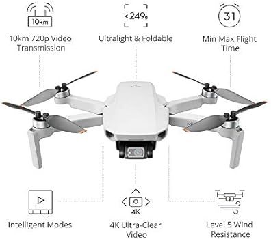 DJI Mini 2 Fly More Combo – Ultralight Foldable Drone, 3-Axis Gimbal with 4K Camera, 12MP Photo... | Amazon (US)