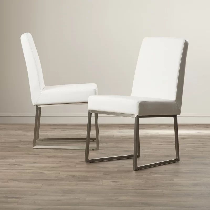 Heffernan Upholstered Solid Back Side Chair | Wayfair North America