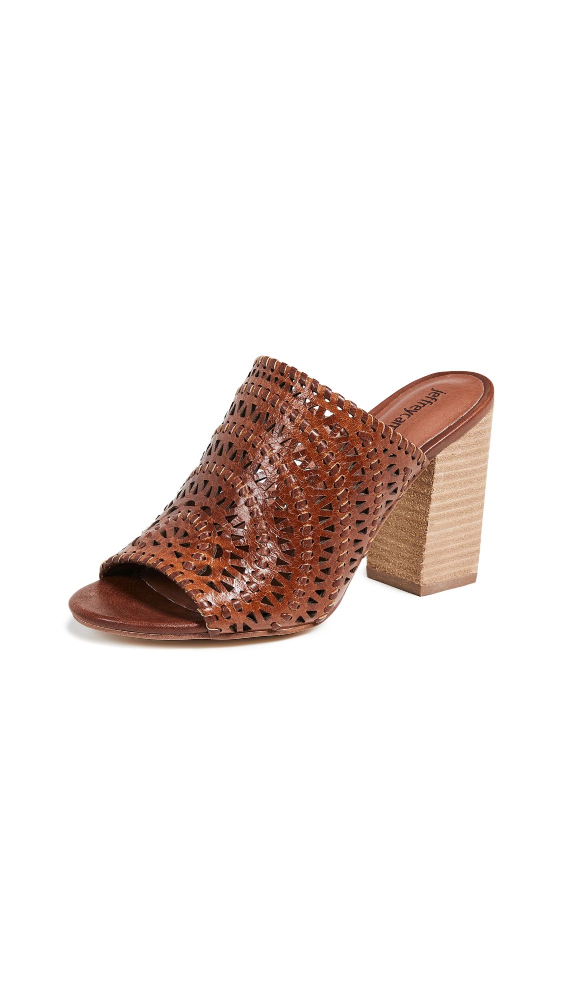 Jeffrey Campbell Kelowna Woven Block Heel Mules | Shopbop