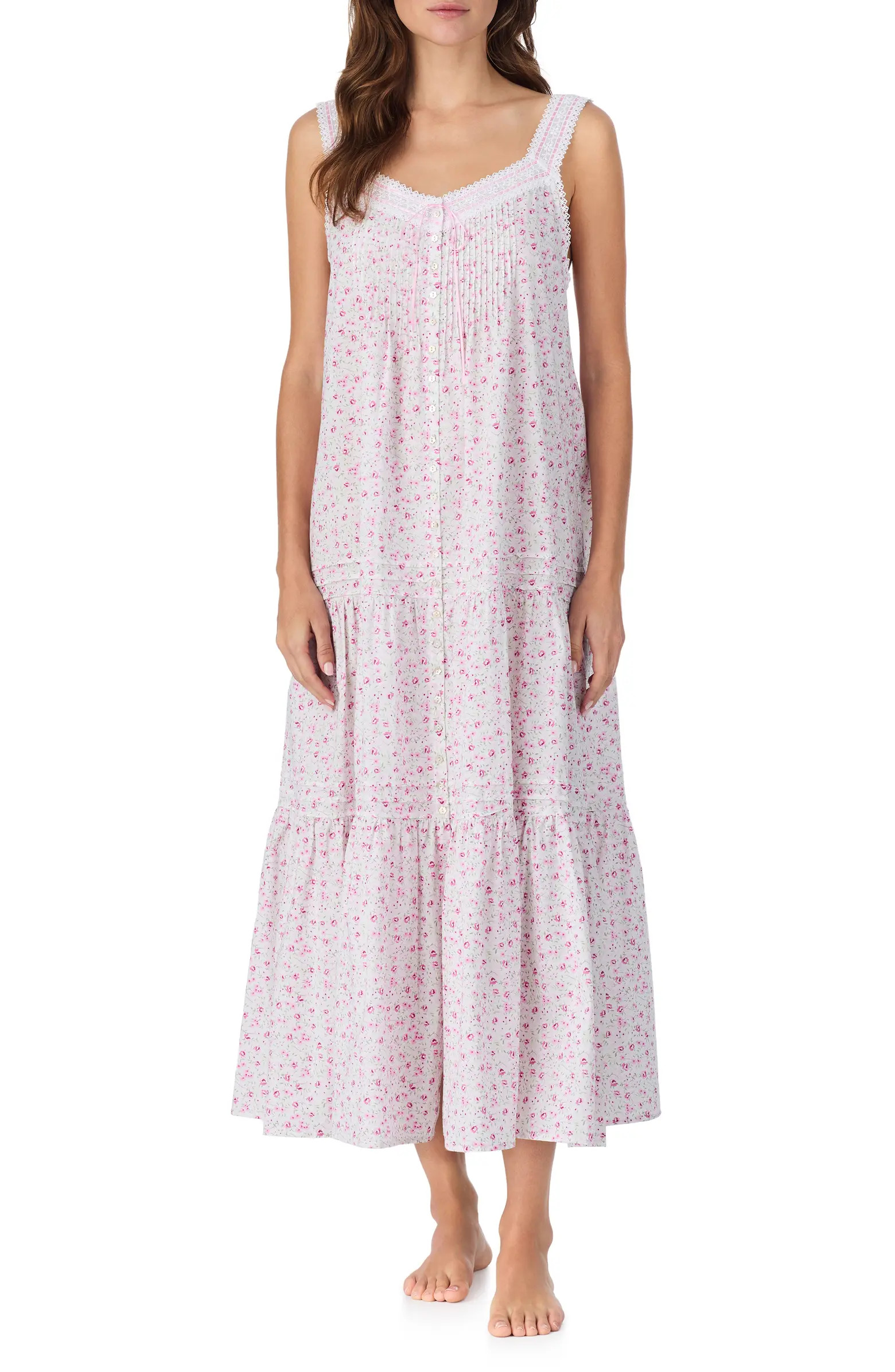 Ballet Sleeveless Cotton Nightgown | Nordstrom