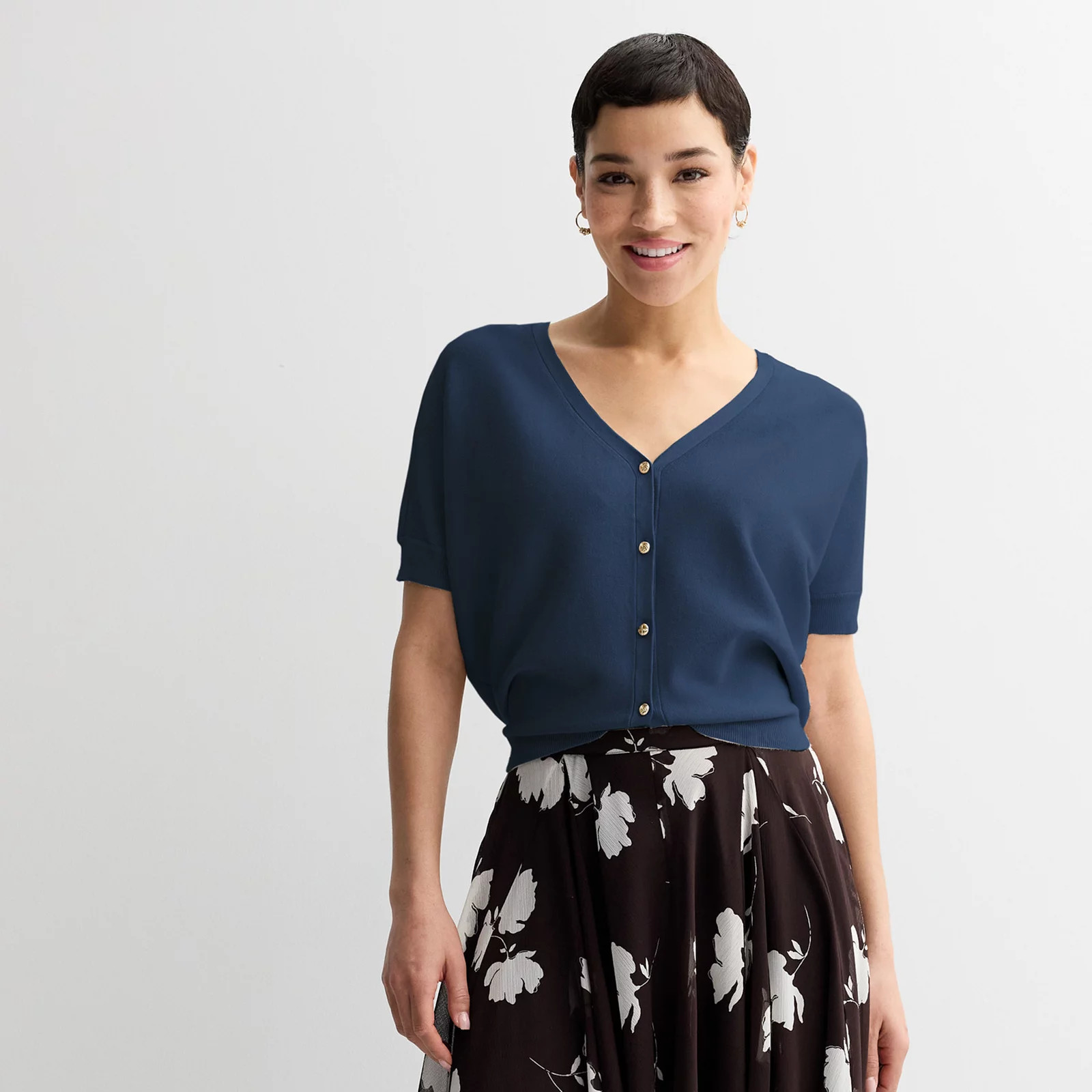Women's Nine West Lightweight Dolman Cardigan | Kohl's