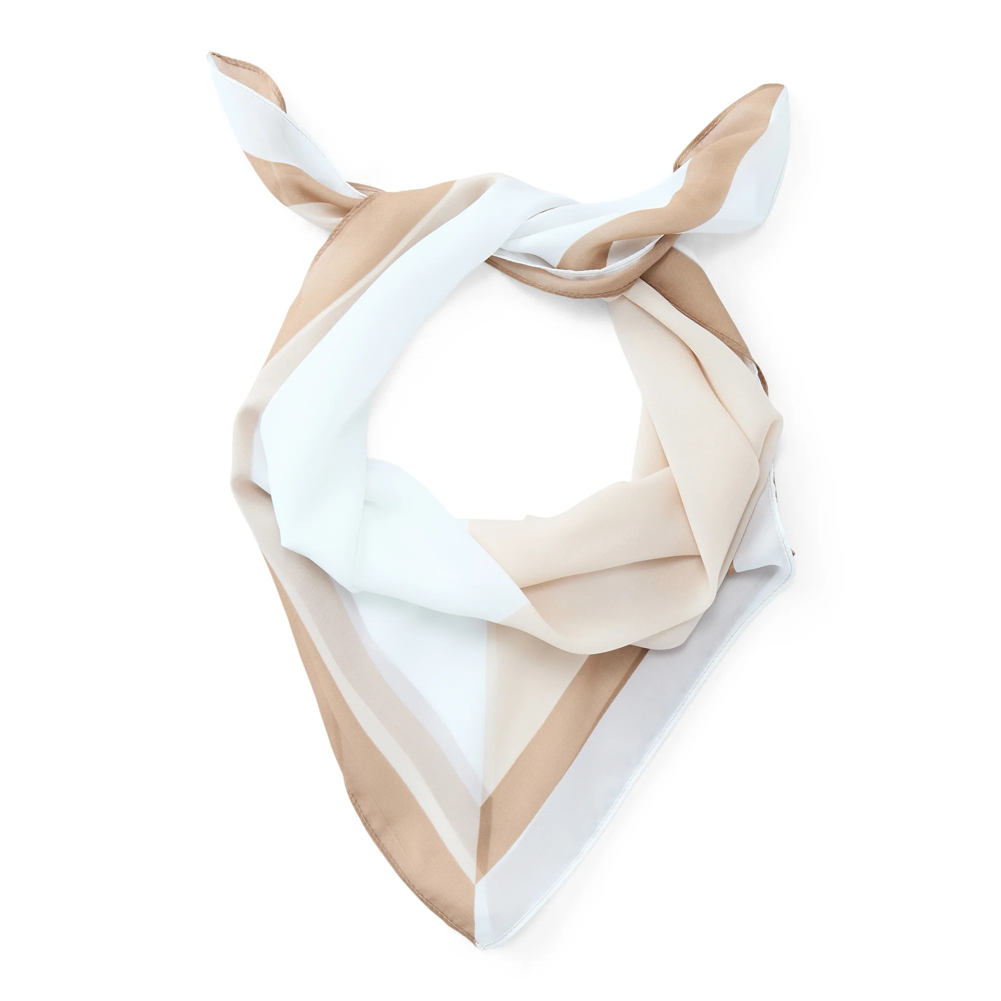 Time and Tru Women's Printed Square Scarf - Vintage Geometric Pattern | Walmart (US)