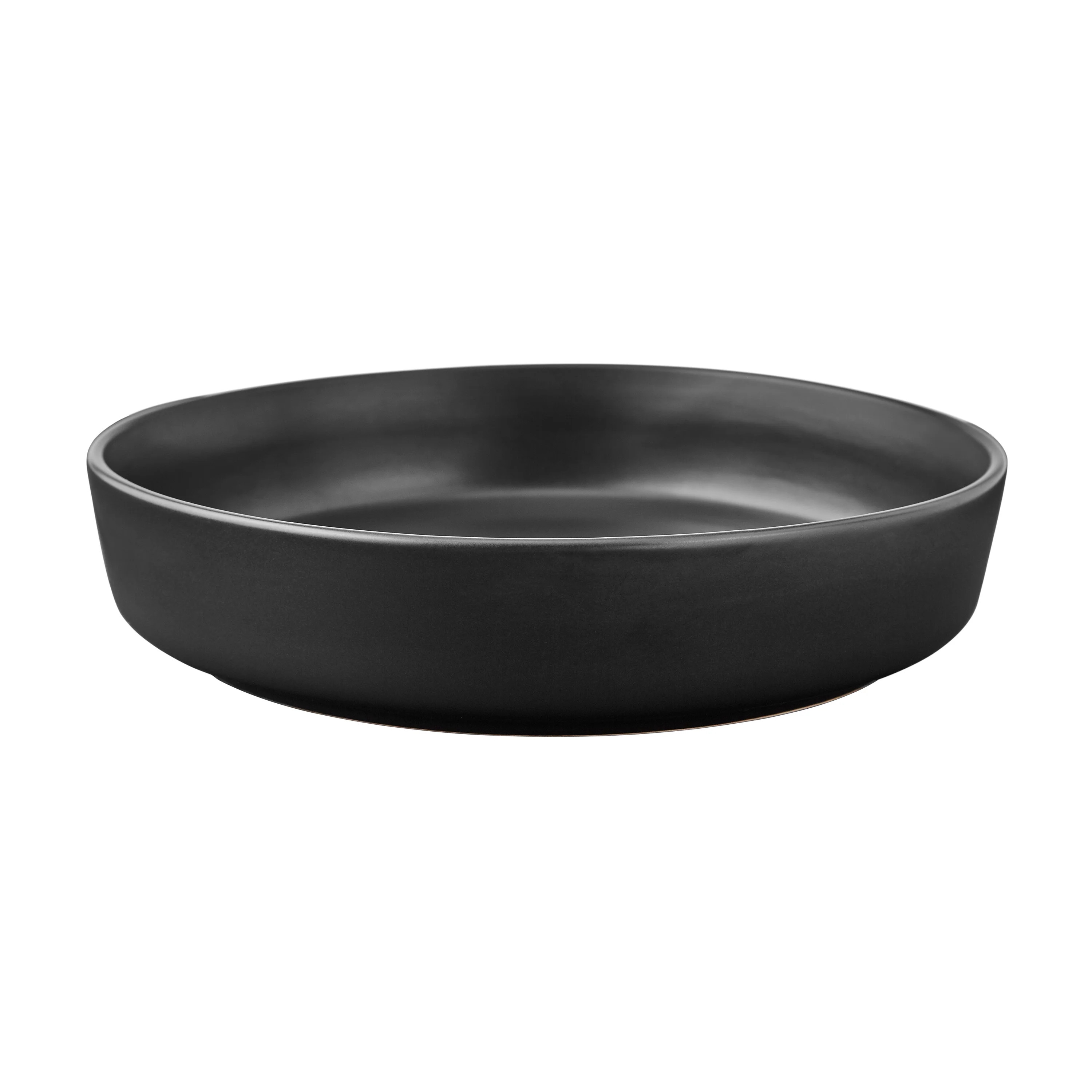 Mainstays Alessandra Matte Black Stoneware Dinner Bowl | Walmart (US)