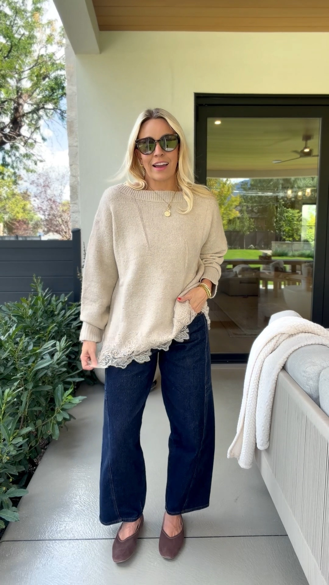 This sweater looks just like Anthro!!

#LTKootd #LTKgrwm #LTKmomlife
