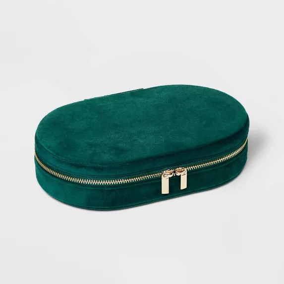 Oval Zippered Jewelry Organizer - A New Day™ | Target