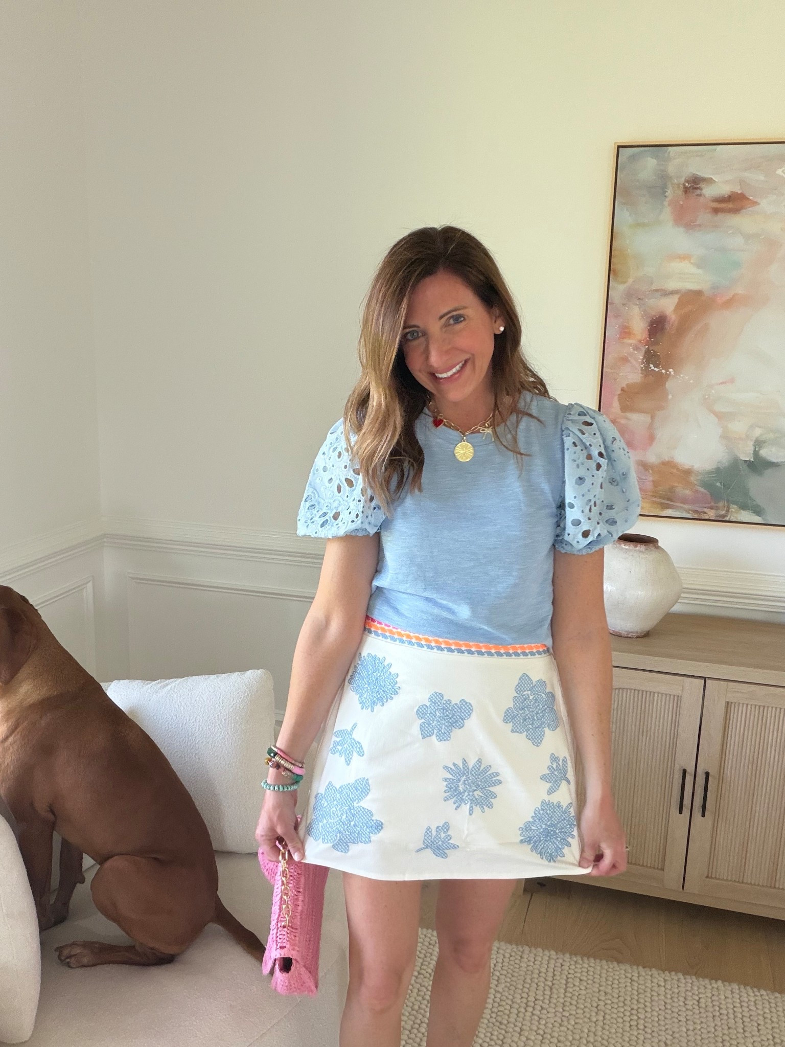 This @shopavara outfit is going to be on repeat as well! Love that this skort looks like a skirt and the detail on it is perfect!!

#LTKOver40 #LTKSeasonal #LTKMothersDay