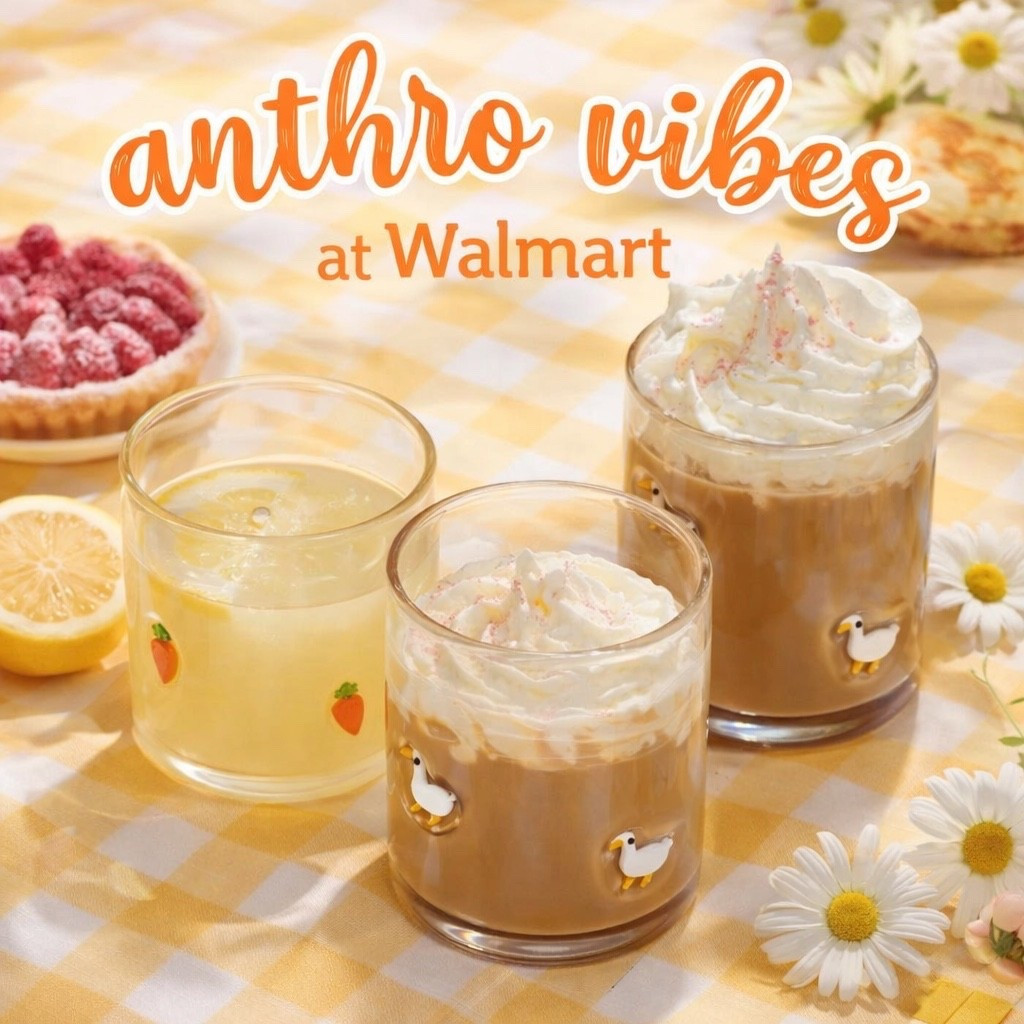 Anthro vibes… but make it Walmart 🤍✨ These adorable spring glasses are giving boutique finds without the boutique price — perfect for iced coffee, lemonade, or hosting a cute brunch at home. Such a fun little way to make everyday drinks feel special 🌼🍋

Shop these budget-friendly Anthropologie-inspired drinkware pieces on my LTK ✨

#WalmartFinds #AnthroInspired #SpringDecor #KitchenFinds #LTKHome #BudgetDecor #CuteKitchen #IcedCoffeeAtHome #BrunchAtHome

#LTKSeasonal #LTKmorningroutine #LTKHome