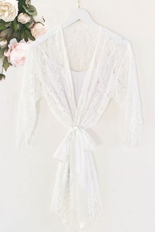Lace Robe | Davids Bridal