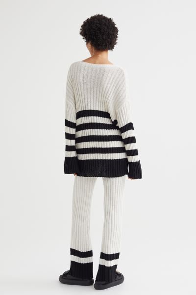 Oversized rib-knit jumper | H&M (US)