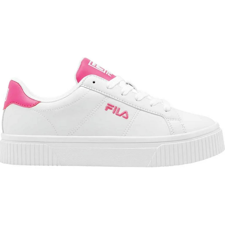 Women's Fila Panache Sneaker White/White/Pink Glow 7.5 M - Walmart.com | Walmart (US)