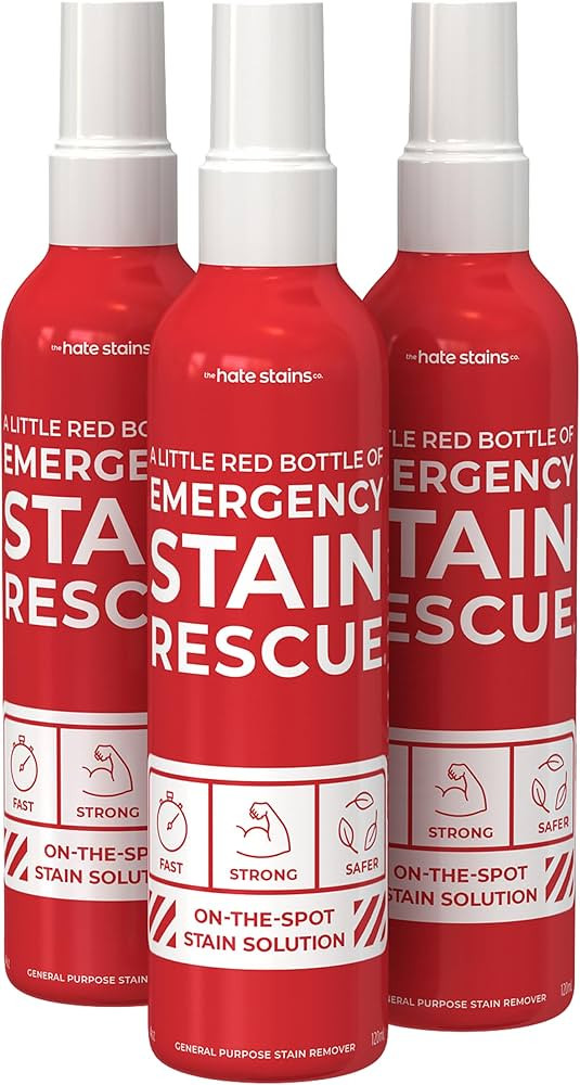 EMERGENCY STAIN Remover Spray – 4oz Laundry Stain Remover for Clothes, Upholstery Fabric, Carpe... | Amazon (US)