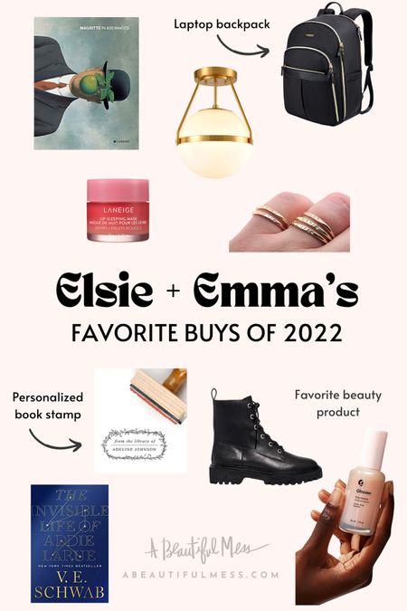 Elsie and Emma’s favorite buys of 2022!

#LTKGiftGuide