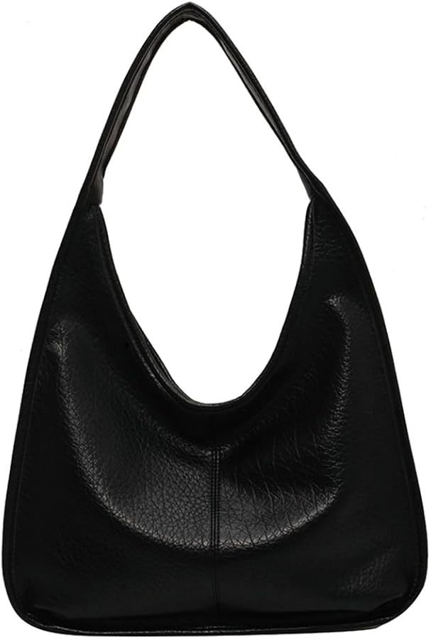 Womens Vintage Tote Bag PU Leather Shoulder Bag TrendyHobo Bag Large Handbag Satchel Purse | Amazon (US)