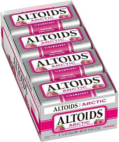 ALTOIDS Arctic Strawberry Mints, 1.2 oz. (Pack of 8) | Amazon (US)