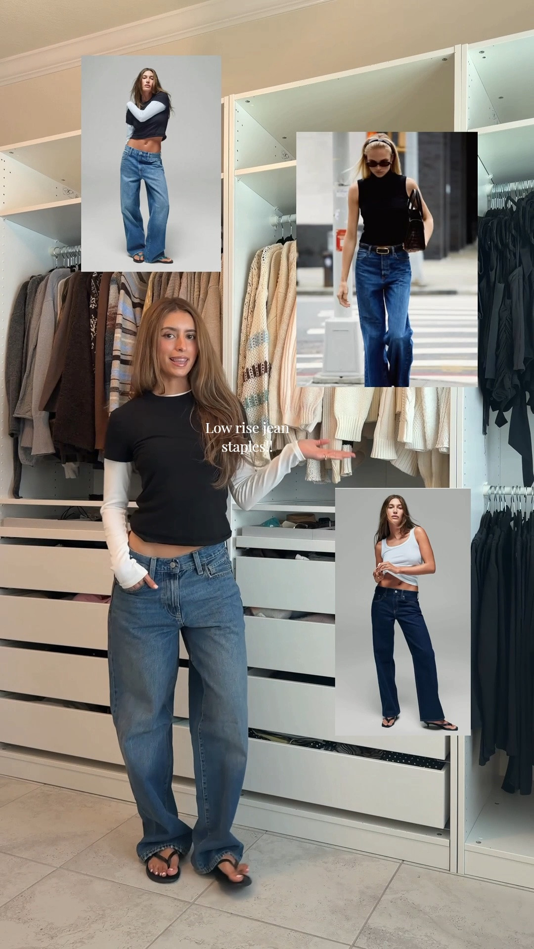 How I style my low rise jeans to be feel chic + elevated!!

#LTKootd #LTKSeasonal