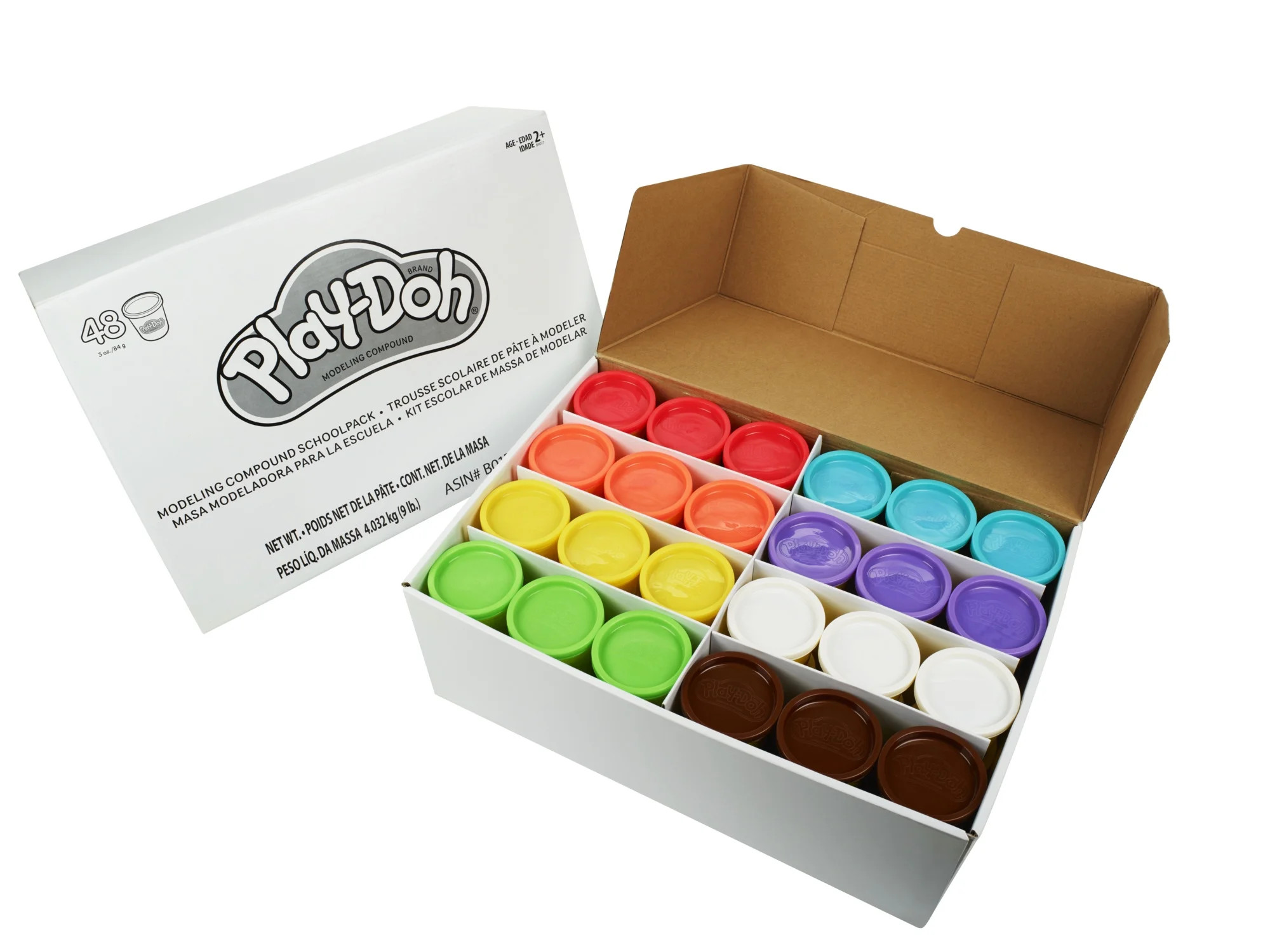 Play-Doh 48-Pack, 8 Different Colors (144 Ounces Total) | Walmart (US)