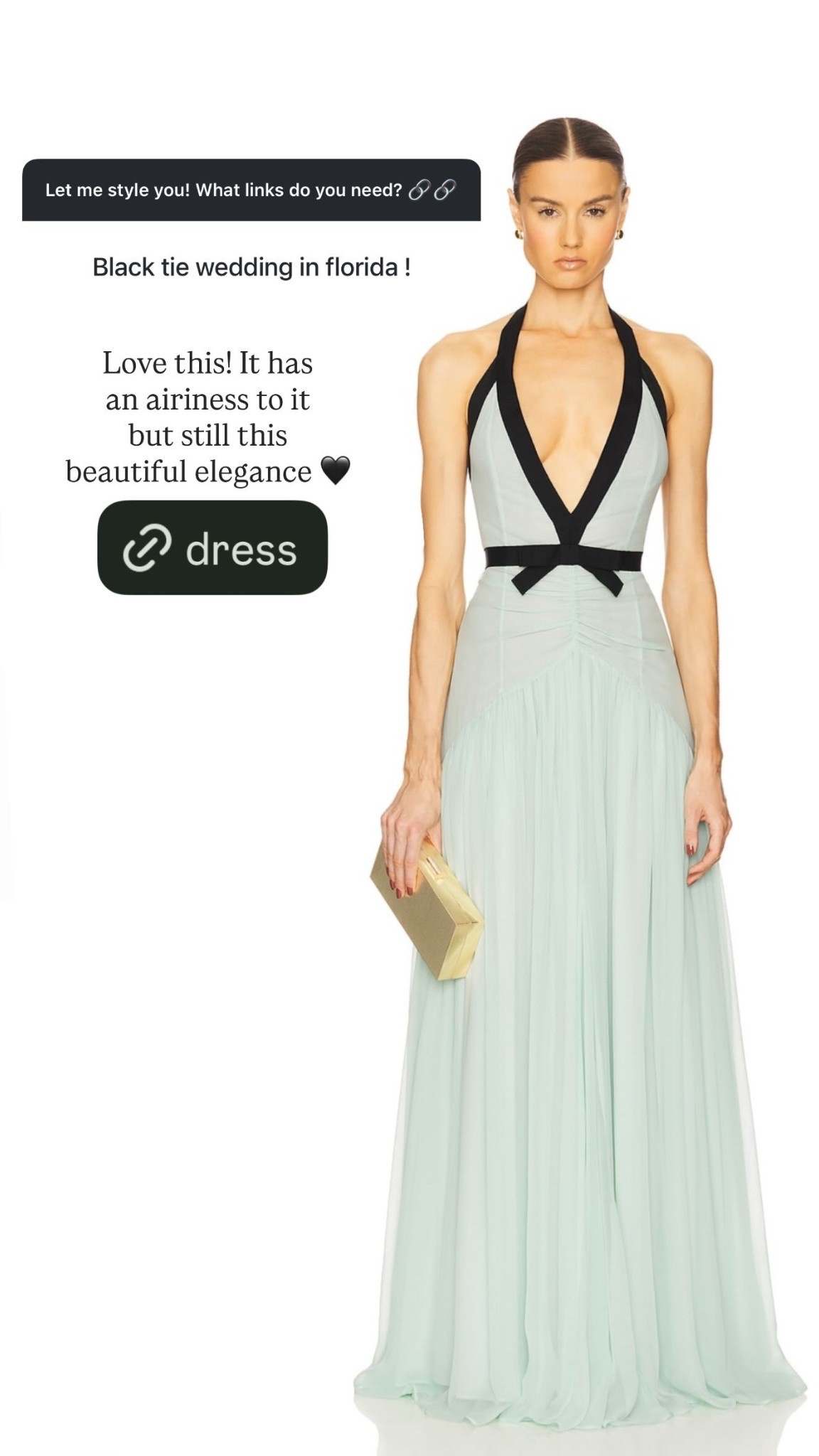 Love this! It has an airiness to it but still this beautiful elegance 🖤

#LTKStyleTip #LTKPetite #LTKBeauty